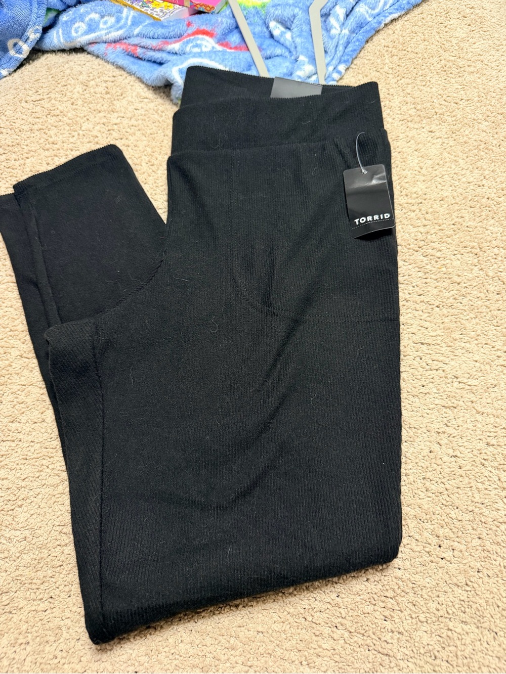Torrid Ribbed Full Length Leggings